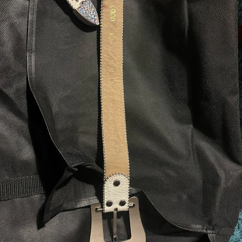 B.B. Simon Multicolor Crystal Belt - Picture 2 of 5